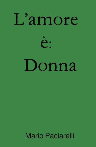 'L’amore è: Donna'-Cover