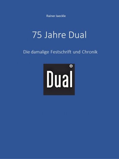 '75 Jahre Dual'-Cover