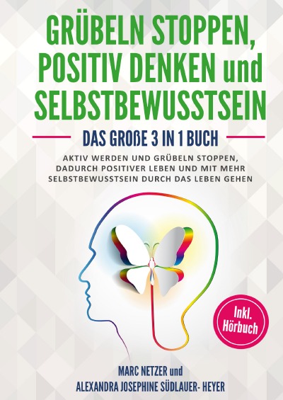 'Grübeln stoppen -positiv Denken und Selbstbewusstsein'-Cover