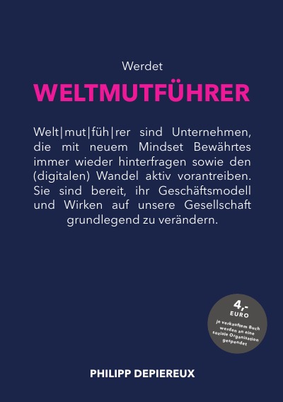 'Cover von Werdet WELTMUTFÜHRER'-Cover