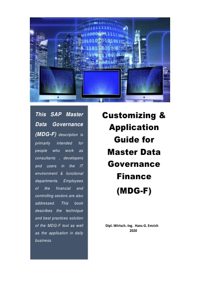 'Customizing & Application Guide  SAP Master Data Governance  Financial (MDG-F)'-Cover