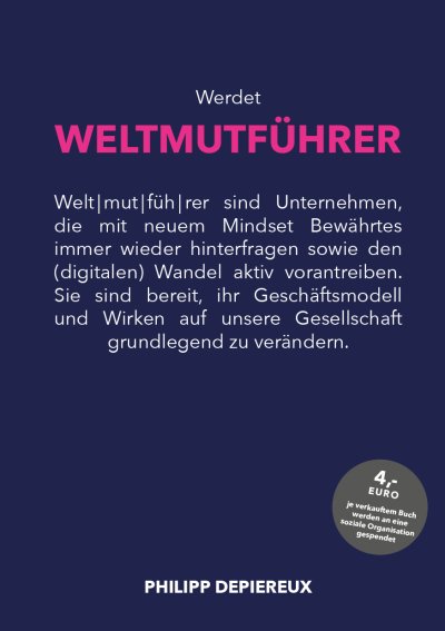 'Cover von Werdet WELTMUTFÜHRER'-Cover