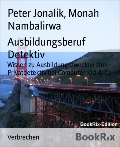 'Cover von Ausbildungsberuf Detektiv'-Cover