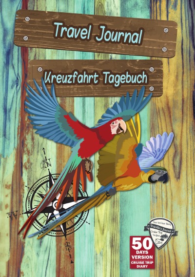 'Cover von Travel Journal – Kreuzfahrt Tagebuch – 50Tage'-Cover