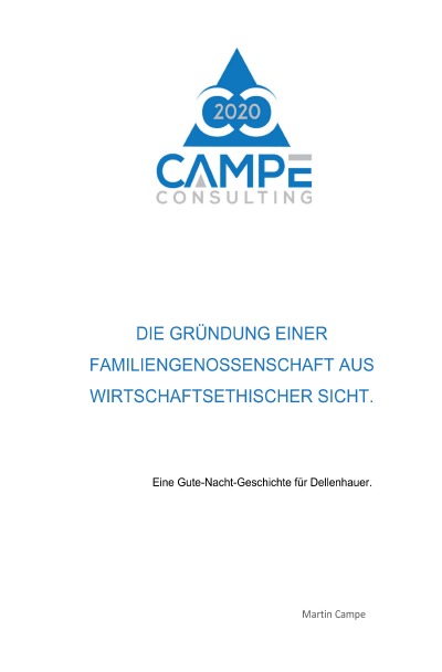 Cover von %27Die Gründung einer Familiengenossenschaft aus wirtschaftsethischer Sicht.%27