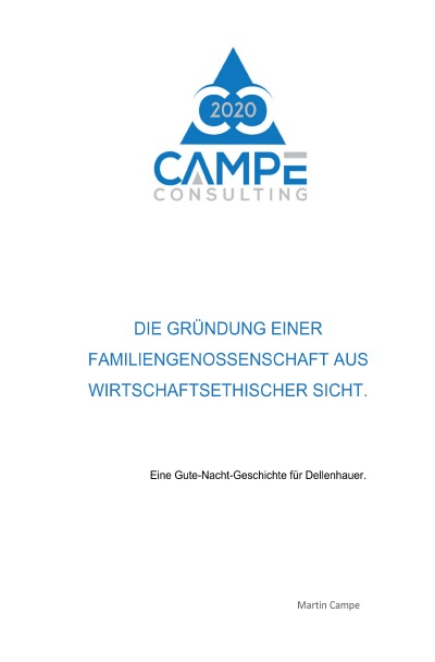 'Cover von Die Gründung einer Familiengenossenschaft aus wirtschaftsethischer Sicht.'-Cover