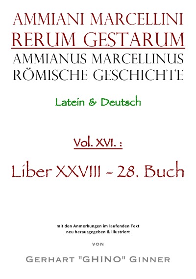 'Ammianus Marcellinus Römische Geschichte XVI.'-Cover