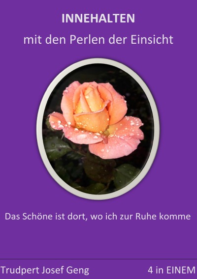 'INNEHALTEN mit den Perlen der Einsicht'-Cover