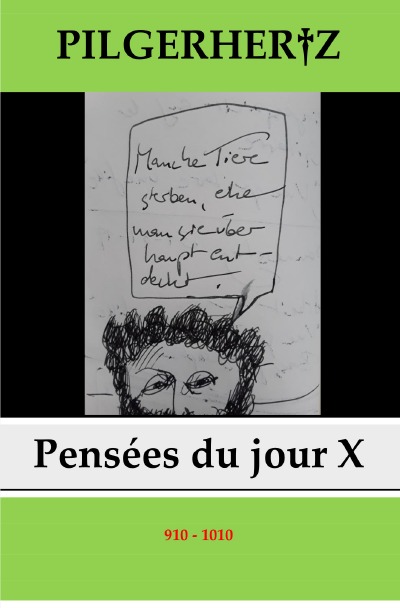 'Cover von Pensées du jour X'-Cover