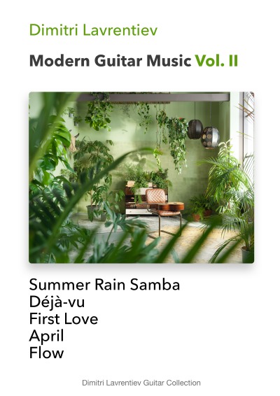 'Cover von Modern Guitar Music, Vol. 2'-Cover