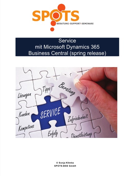 'Service mit Microsoft Dynamics 365 Business Central (spring release)/Bd. 7'-Cover