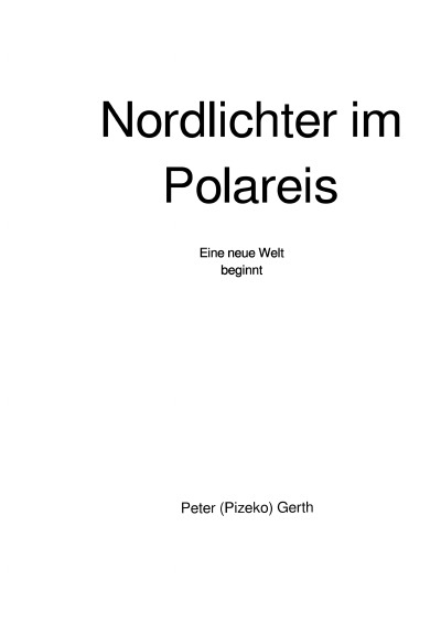 'Nordlichter im Polareis'-Cover