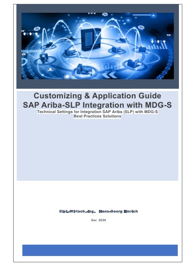 'Customizing & Application Guide  -SAP Ariba Supplier Lifecycle and Performance-(SLP ) Integration with MDG-S'-Cover