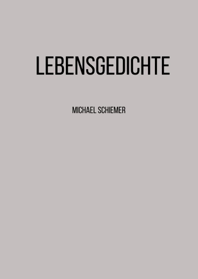 'Lebensgedichte'-Cover
