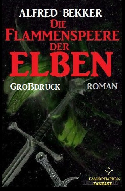 'Die Flammenspeere der Elben: Elbenkinder 4'-Cover