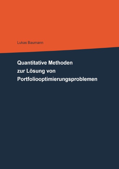 'Quantitative Methoden zur Lösung von Portfoliooptimierungsproblemen'-Cover