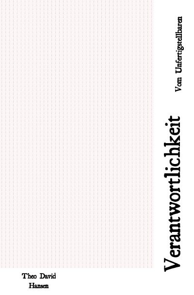 'Cover von Verantwortlichkeit'-Cover