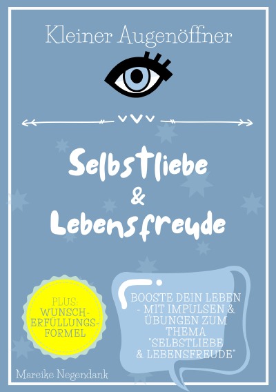 'Kleiner Augenöffner – Selbstliebe & Lebensfreude'-Cover