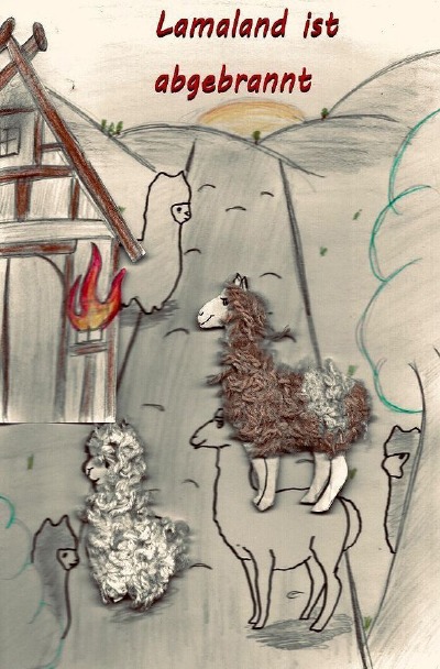 'Cover von Lamaland ist abgebrannt'-Cover