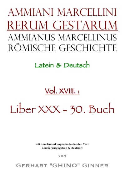 'Ammianus Marcellinus Römische Geschichte XVIII.'-Cover