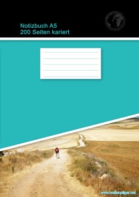 Notizbuch A5 200 Seiten kariert (Softcover Petrol) - Christian Brondke