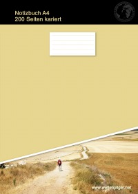 Notizbuch A4 200 Seiten kariert (Hardcover Khaki) - Christian Brondke