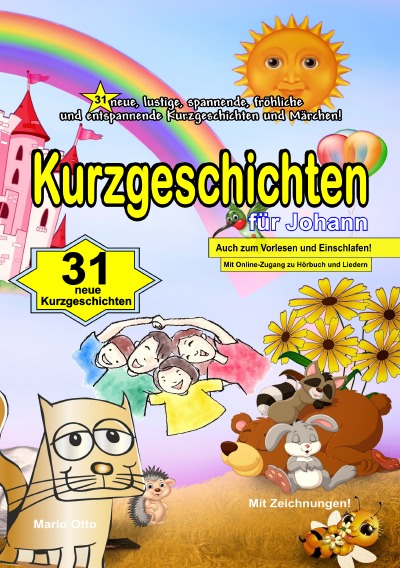 'Cover von Kurzgeschichten für Johann  – Ein Namenbuch mit 31 Kurzgeschichten und Märchen'-Cover