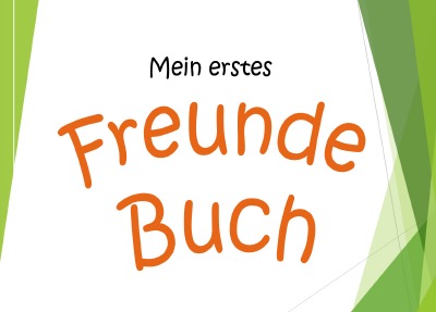 'Cover von Mein erstes Freundebuch'-Cover
