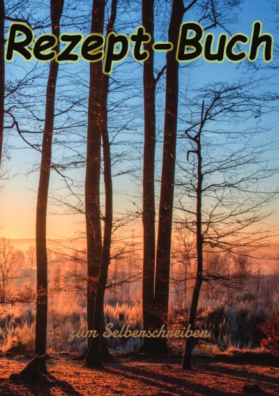 'Cover von Rezeptbuch zum selberschreiben mit Register I Kochbuch I Backbuch  I Platz für 125 Rezepte'-Cover