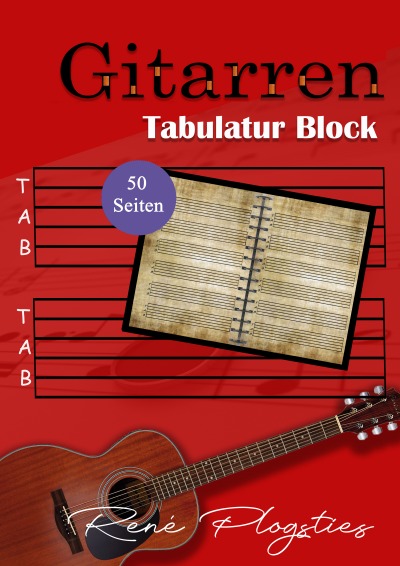 'Gitarren Tabulatur Block 50'-Cover