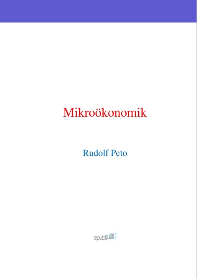 'Cover von Mikroökonomik'-Cover