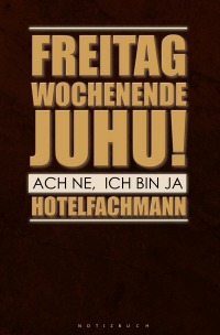 Notizbuch für Hotelfachmänner, Hotelfachmann - 120 Seiten gepunktet - Magdalena Paul