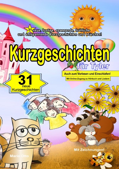 'Cover von Kurzgeschichten für Tyler  – Ein Namenbuch mit 31 Kurzgeschichten und Märchen'-Cover