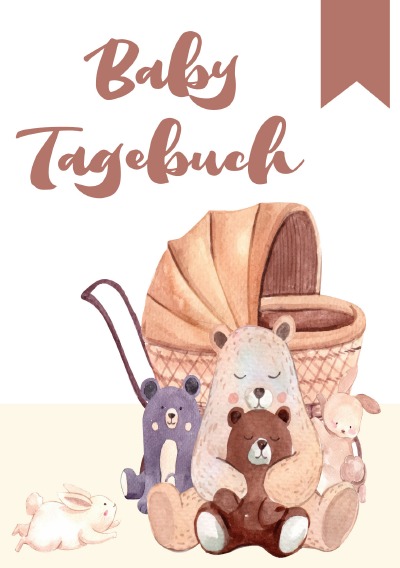 'Cover von Baby Tagebuch: Logbuch für Mütter Eltern und ihre Babys'-Cover