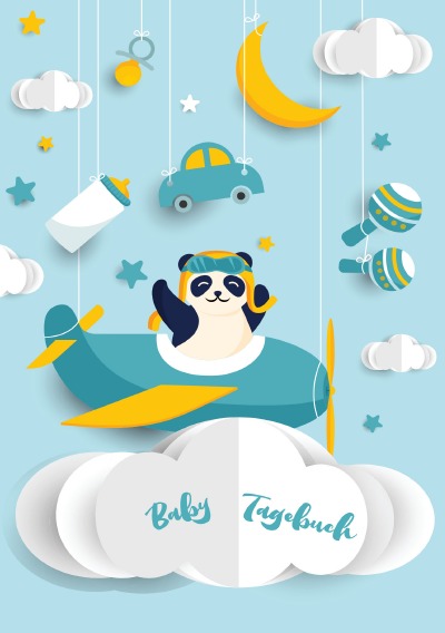 'Cover von Baby Tagebuch: Logbuch für Mütter Eltern und ihre Babys'-Cover