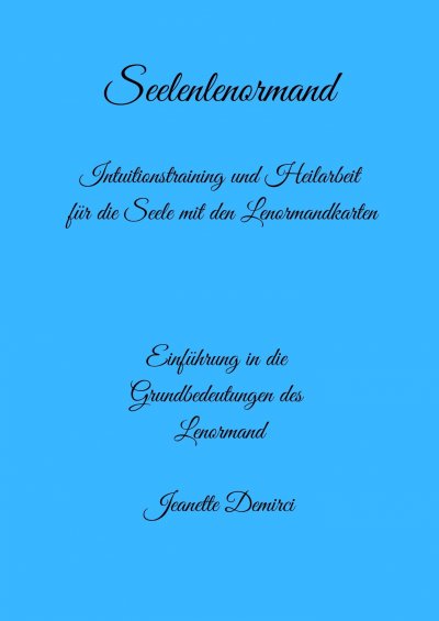 'Cover von Seelenlenormand – Einführung ins Lenormand'-Cover