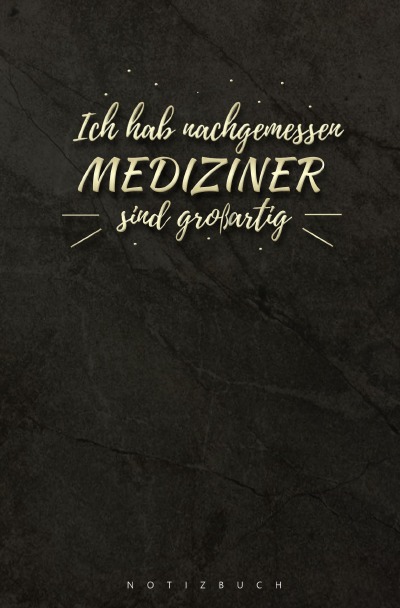 'Cover von Notizbuch für Mediziner'-Cover