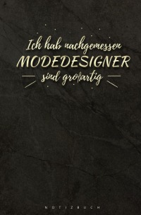 Notizbuch für Modedesigner - 120 Seiten Ringbindung - Magdalena Paul