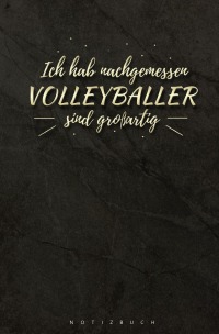 Notizbuch für Volleyballer - 120 Seiten Ringbindung - Magdalena Paul