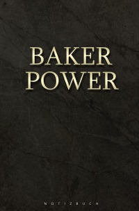 Notizbuch baker power / Bäcker - 120 Seiten Ringbindung - Magdalena Paul