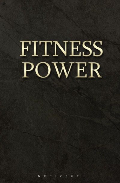 'Cover von Notizbuch fitness power / Fitness'-Cover