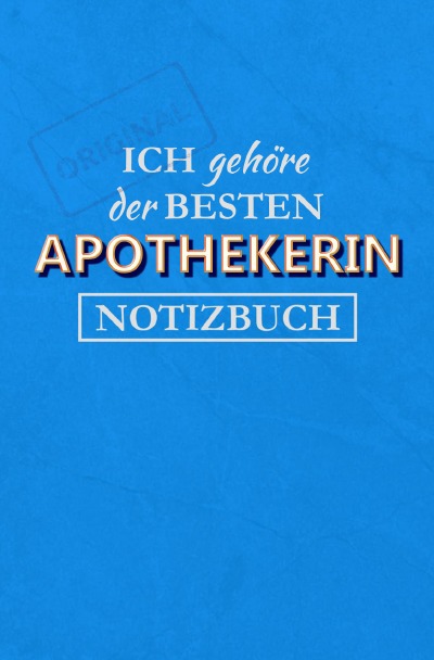'Cover von Notizbuch für Apothekerin'-Cover