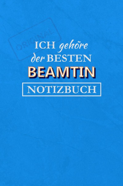 'Cover von Notizbuch für Beamtin'-Cover