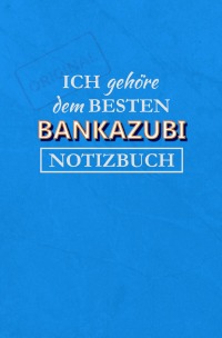 Notizbuch für einen Bankazubi - 120 Seiten Ringbindung - Magdalena Paul