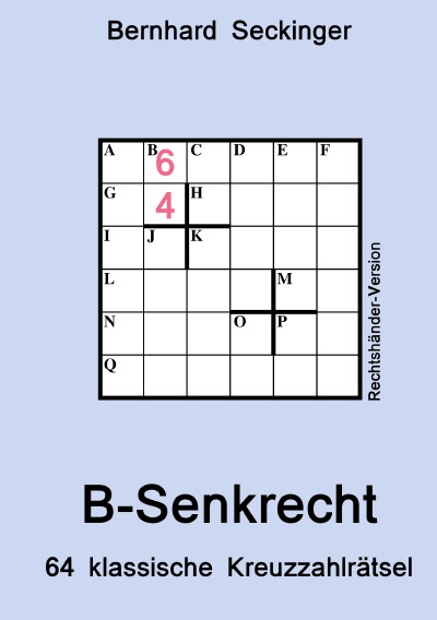'B-Senkrecht (Rechtshänder-Version)'-Cover