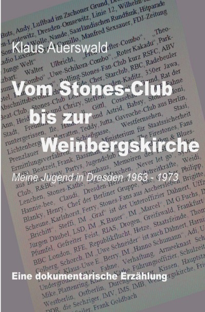 'Vom Stones-Club bis zur Weinbergskirche'-Cover