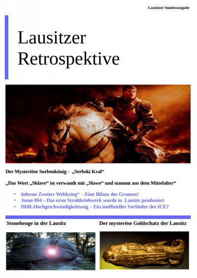 'Lausitzer Retrospektive'-Cover