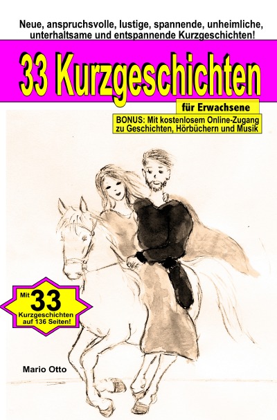 'Cover von 33 Kurzgeschichten für Erwachsene (Taschenbuch)'-Cover