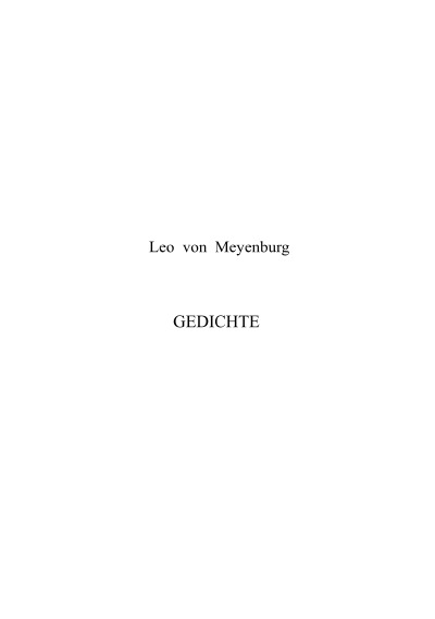 'Cover von Gedichte'-Cover