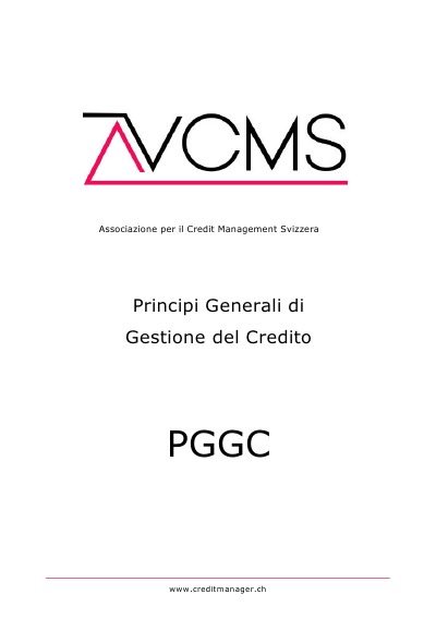 'Cover von Principi Generali di Gestione del Credito'-Cover
